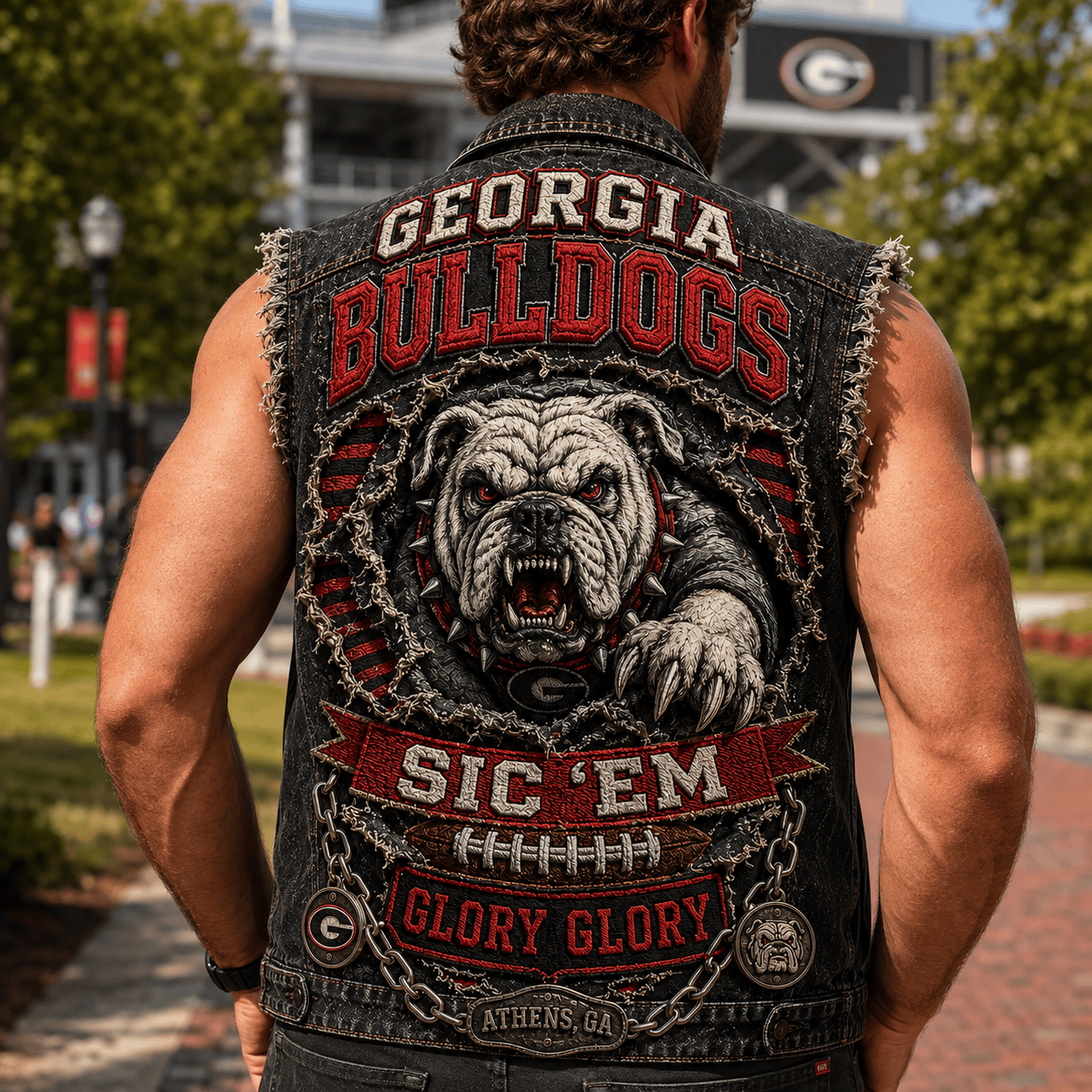 GGBD PREMIUM DENIM VEST TTNL