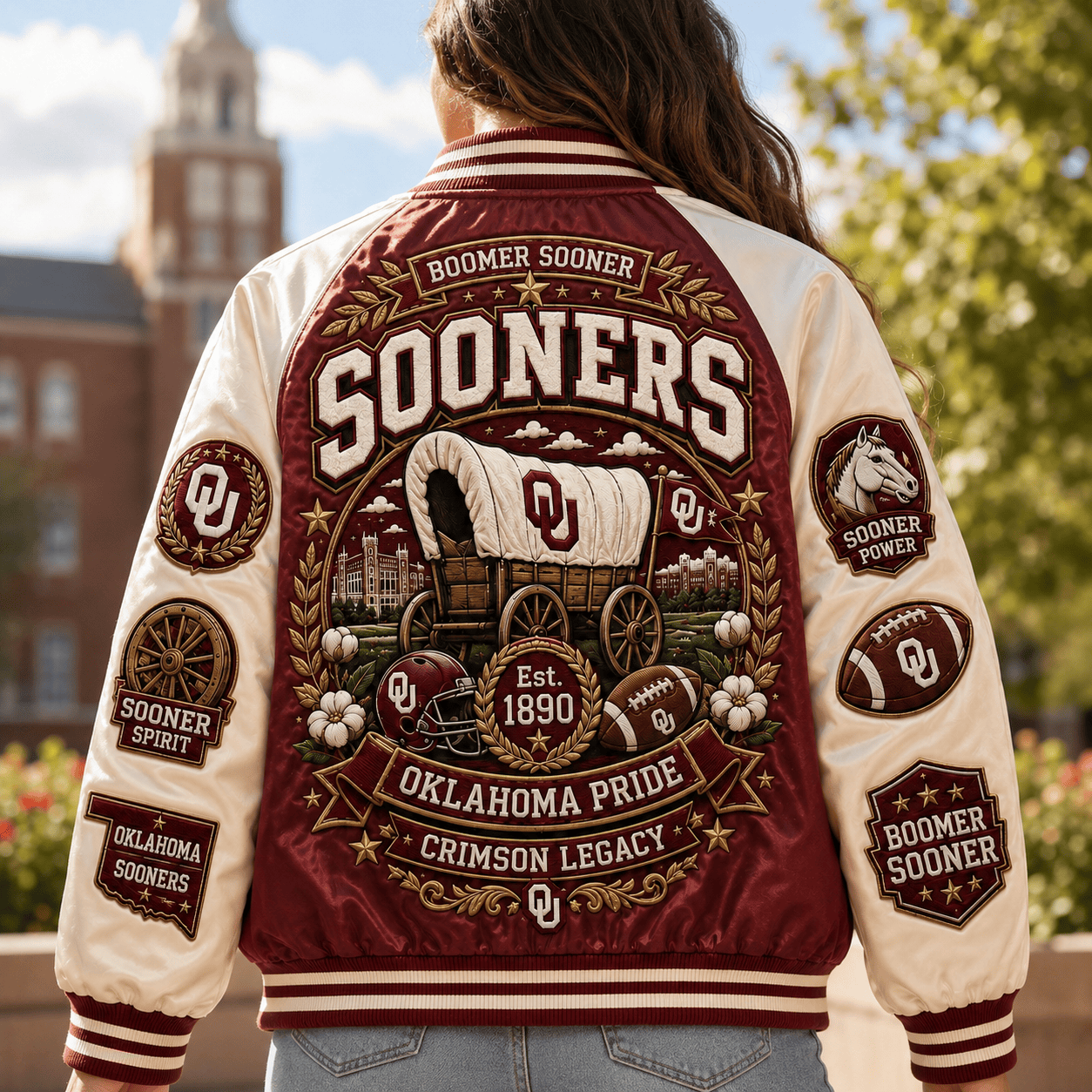 PREMIUM OSN SATIN BASEBALL JACKET NTNA