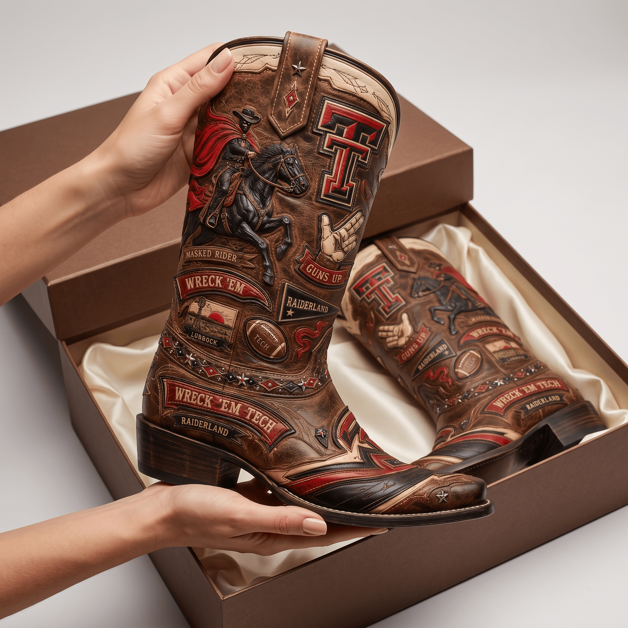 TTRR WESTERN COWBOY BOOTS HTTT
