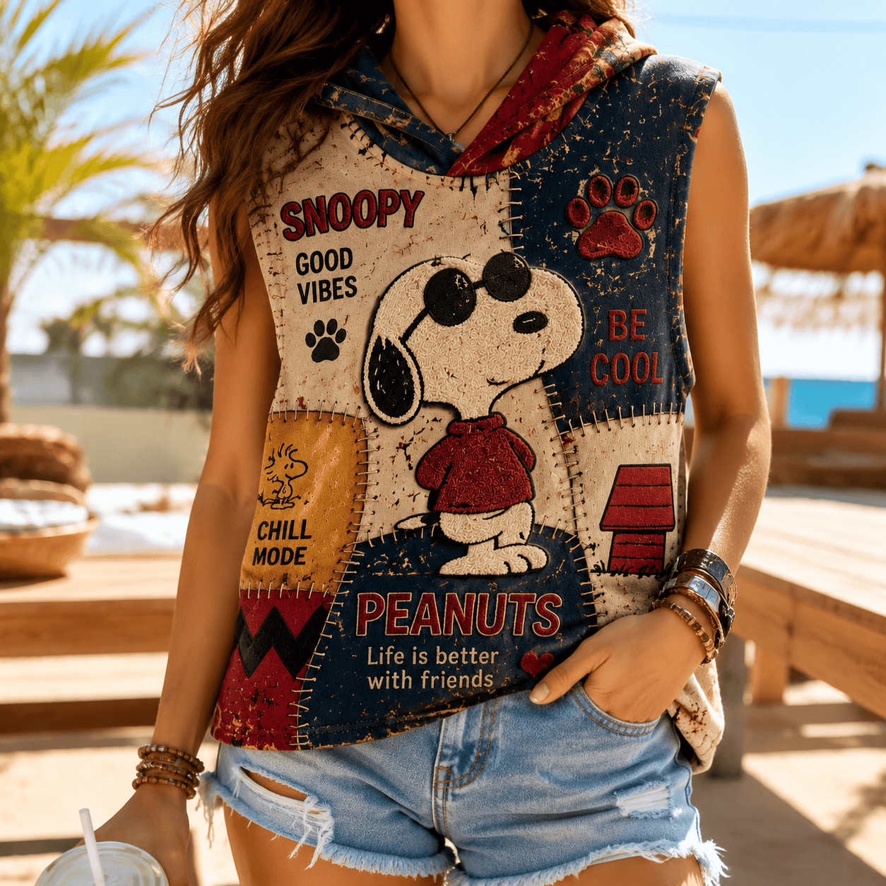 PREMIUM SPNY HOODED TANK NPL