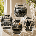 Premium JEEP Wine Glass Cup TTN