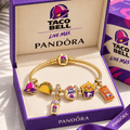 TCB Gold Charm Bracelet Set TTTT